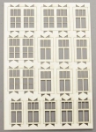 Die Modellbahnwerkstatt 6434 - 0 - Fenstersatz 3 - weiß